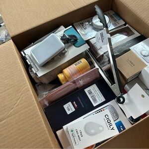 Sample 3 Mystery Box OverStock Shelf Pull amazon Walmart gen merchandise